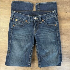 True Religion Women’s Joey Boot Cut Low Rise Jeans, size 30